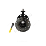 Кран шаровой сталь 09Г2С Ballomax КШТ 61.103 Ду 125 Ру25 фл L=325мм под электропривод с рукояткой ISO F07 BROEN КШТ 61.103.125.А.25