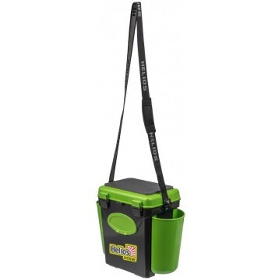 Ящик зимний Helios &quot;FishBox&quot; односекционный (10л) зеленый