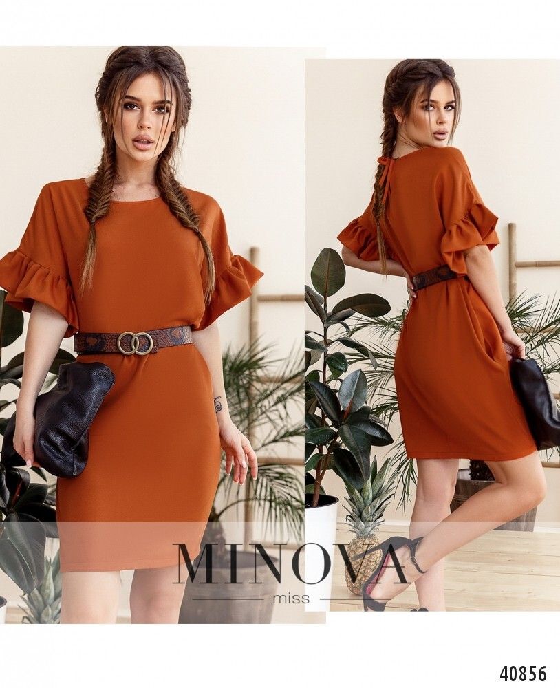 Платье 775-Терракот Minova