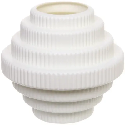 Ваза из пластика «Marlen-Портофино» 0,5л 15*8,3см цвет белый