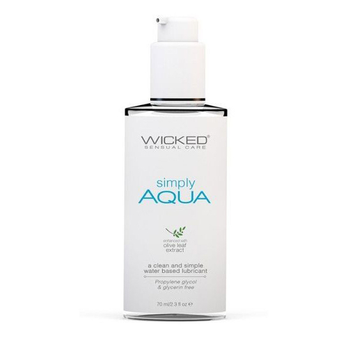 Легкий лубрикант на водной основе Wicked Simply Aqua 70мл