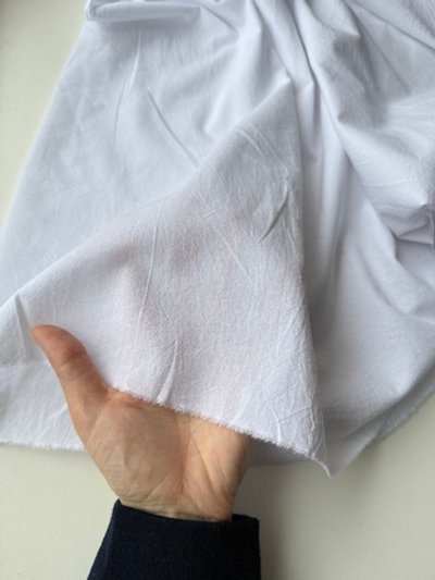 Вареный хлопок 250см. Белый