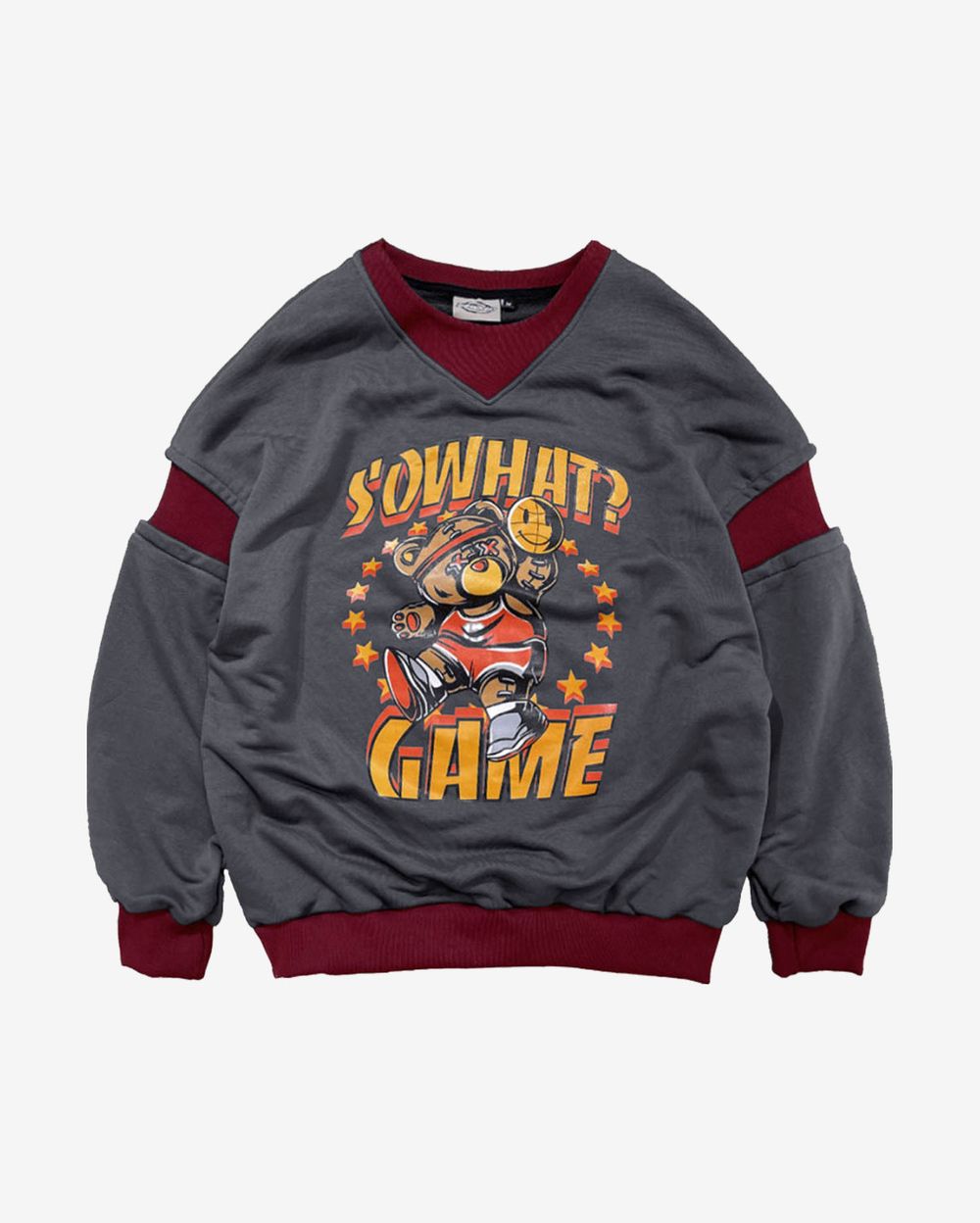 Толстовка SoWhat? Game Серая