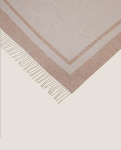 Плед 130х170 Frati Home Country Cammello бежевый