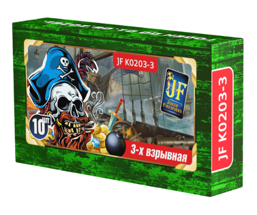 Петарда "Joker JFK0202-3" 10 шт. (упак)