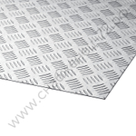 ЗУБР Квинтет 300х600 х1.5 мм, Алюминиевый рифленый лист (53833)