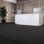 Керамогранит Ecogres EcoGamma EM10 60x60 см 1.44 м² неполированный цвет черный матовый