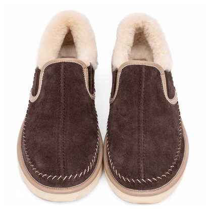 UGG Mens Stitch Slip On Chocolate