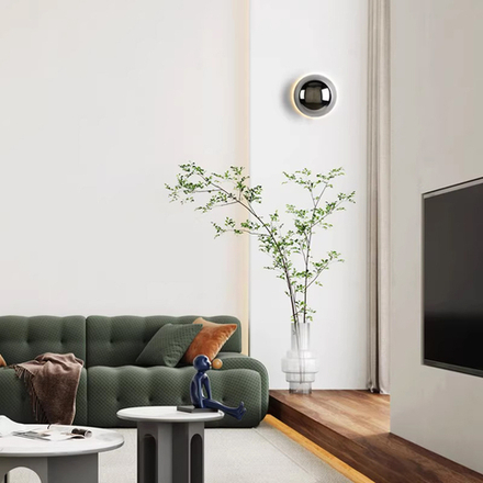 Wall design lamp Eclips Sun