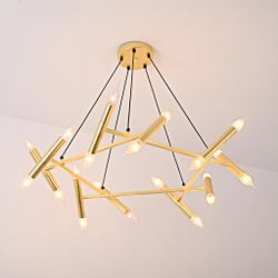 Подвесная Люстра Jonathan Browning Le Pentagone Chandelier 20 Light By Imperiumloft