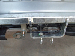 Фаркоп оцинкованный Galia N053C для Nissan Juke 2011- 2WD(паспорт и сертификат в комплекте)(без электрики)
