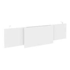 Onix Direct Царга стола руководителя O.M-CSR-5 Белый Бриллиант/Металл Белый 1540*450*54