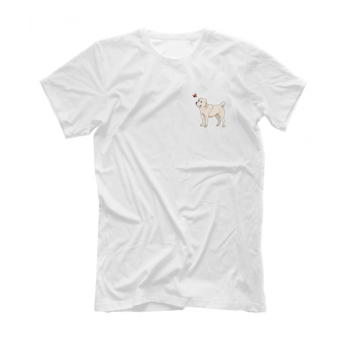 Футболка "Алабай и бабочка"