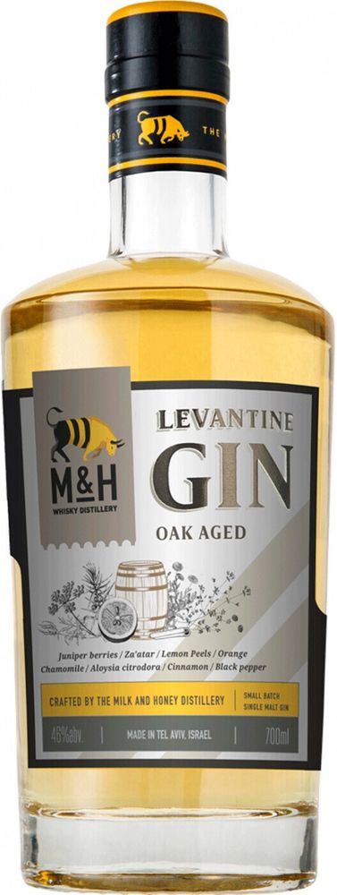 Джин M&amp;H, Levantine Single Malt Gin Oak Aged, 0,7 л
