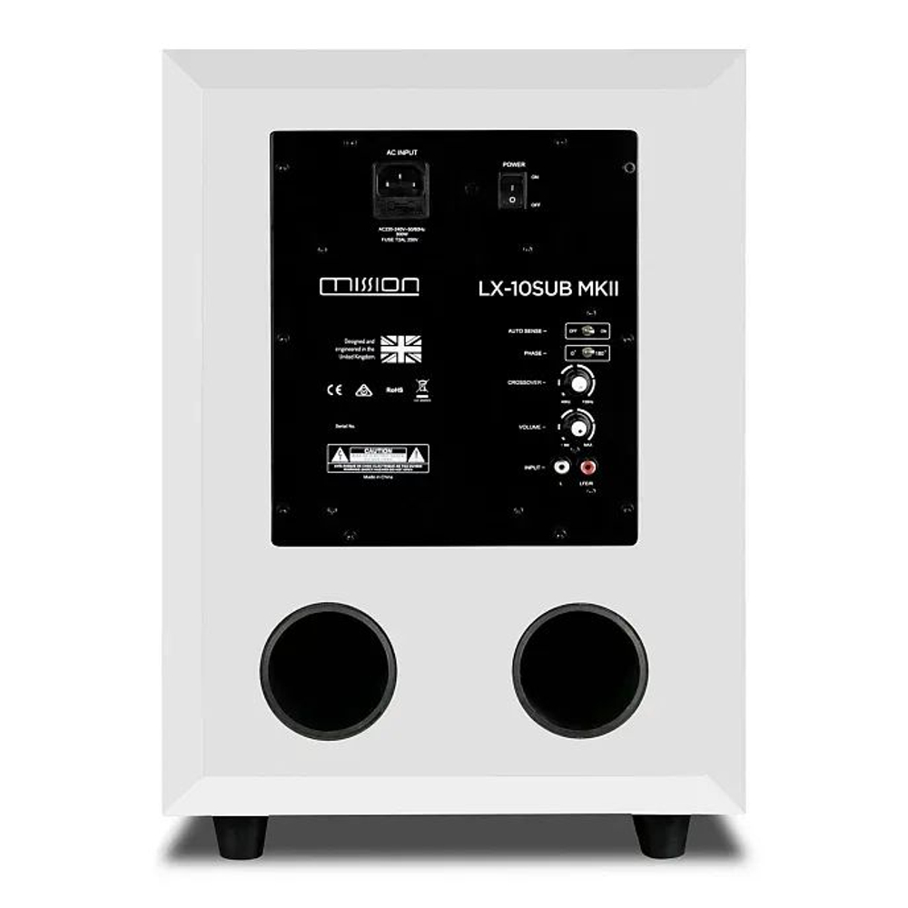Сабвуфер Mission LX-10 SUB MKII (Lux White)