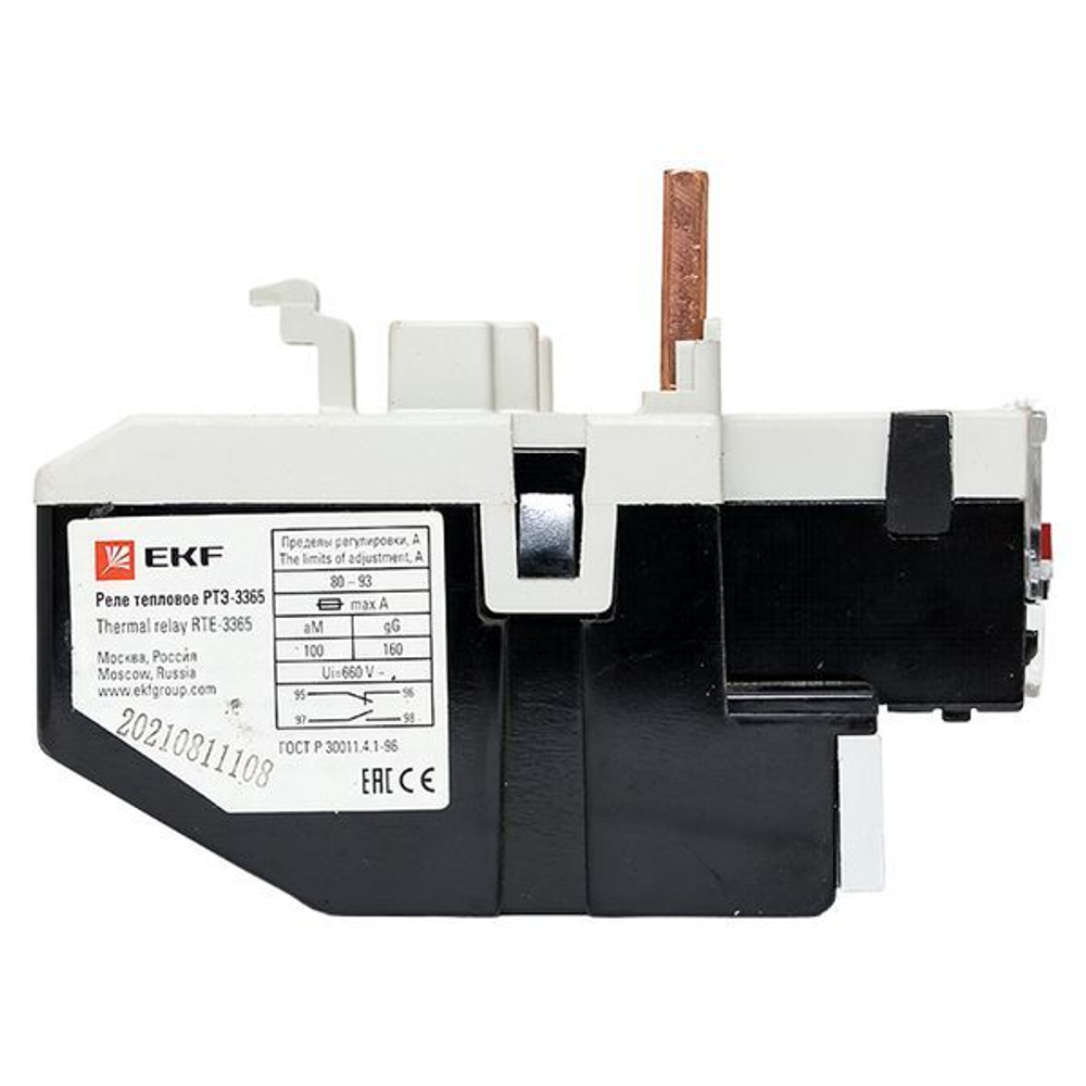 Реле тепловое РТЭ-3365 80-93А EKF PROxima