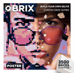 Фотоконструктор QBRIX Poster - Пксель-арт, собери свою цветную картину по фото из деталей Lego
