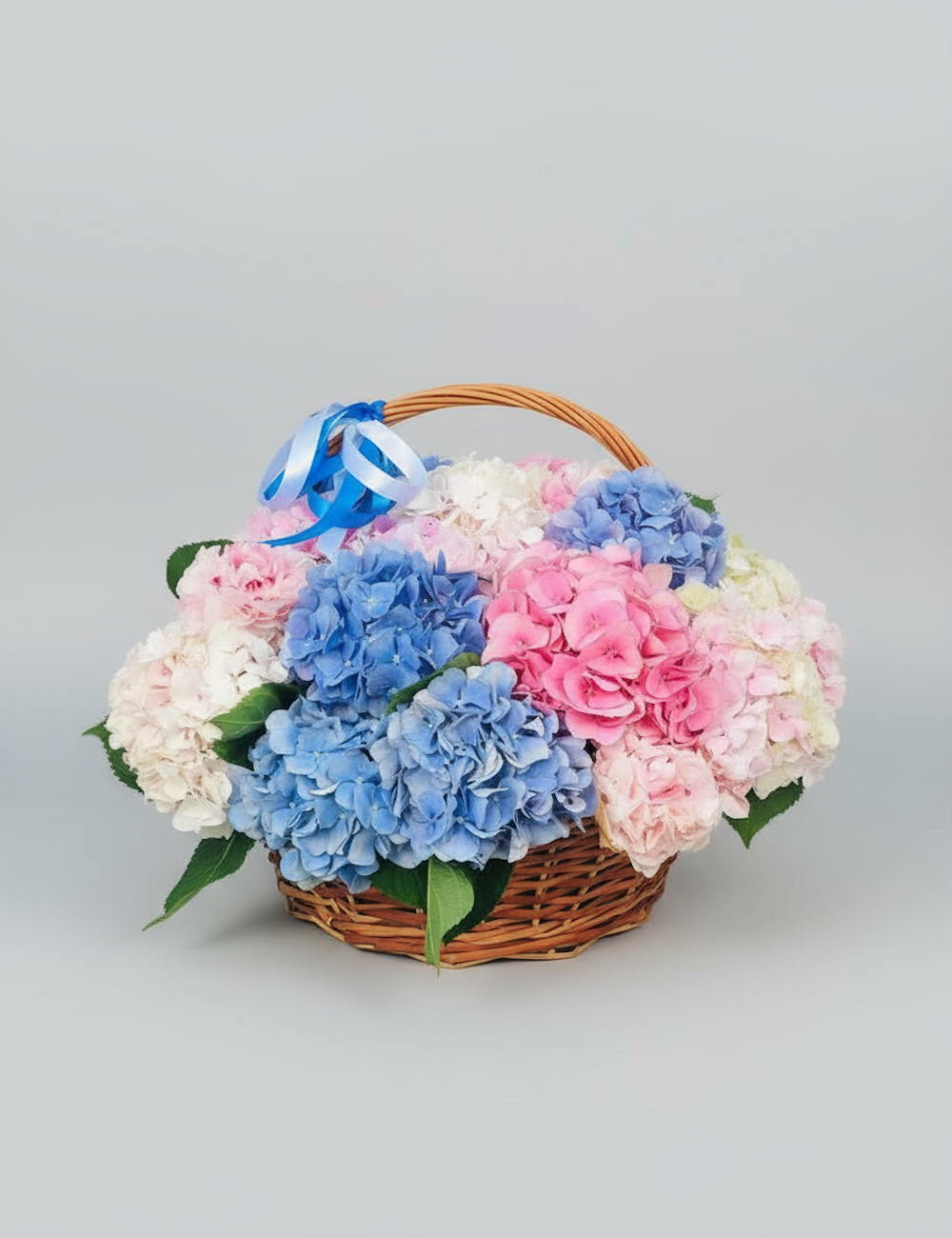 Цветы в корзине Улыбка солнца