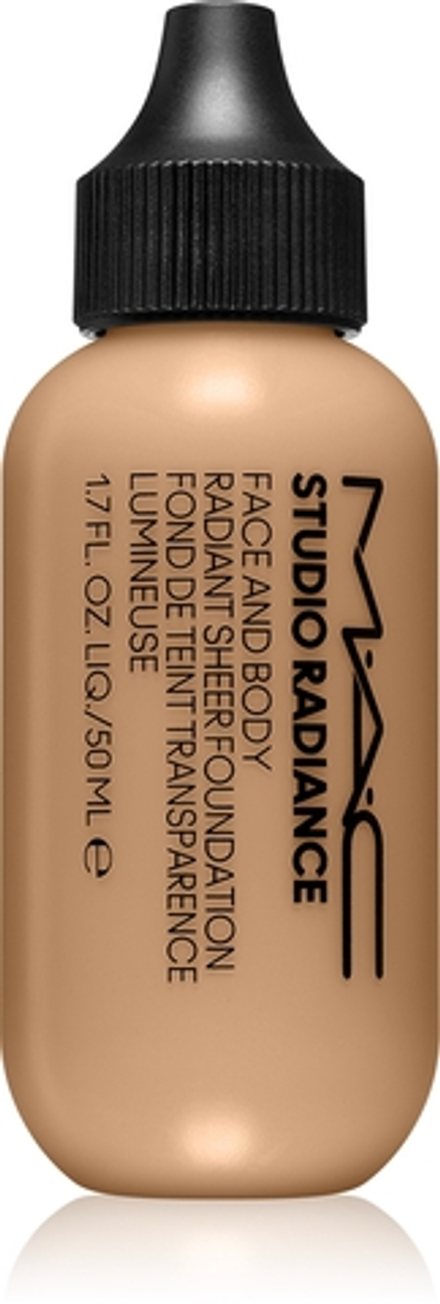 MAC Cosmetics Studio Radiance Face and Body Radiant Sheer Foundation - легкий тональный крем для лица и тела оттенок C3, 50 ml