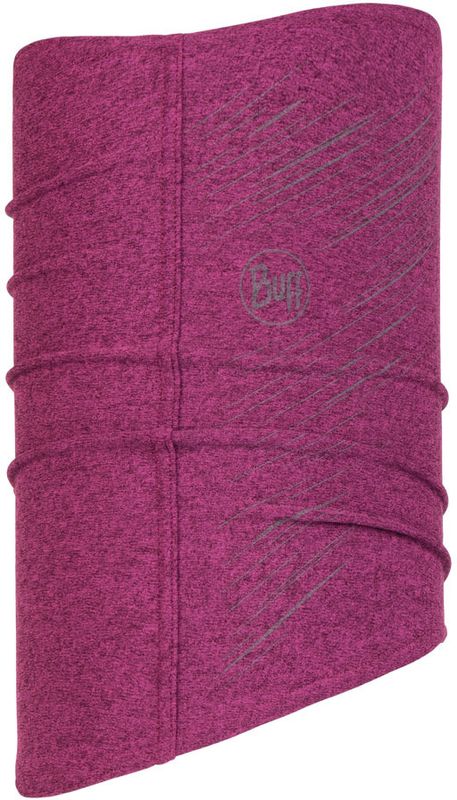 Теплая светоотражающая бандана-труба Buff Neckwarmer Tech Fleece R-Pink Фото 1