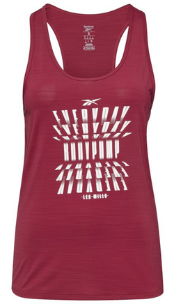 Женский топ теннисный Reebok Les Mills ACTIVCHILL Athletic BodyPump Tank W - Розовый
