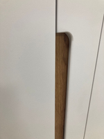 Пенал-витрина правый Валенсия кашемир/софт сантьяго