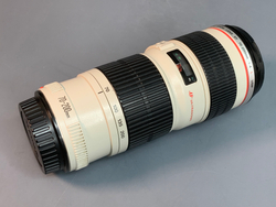 Canon EF 70-200mm 4L USM Затертость на линзе
