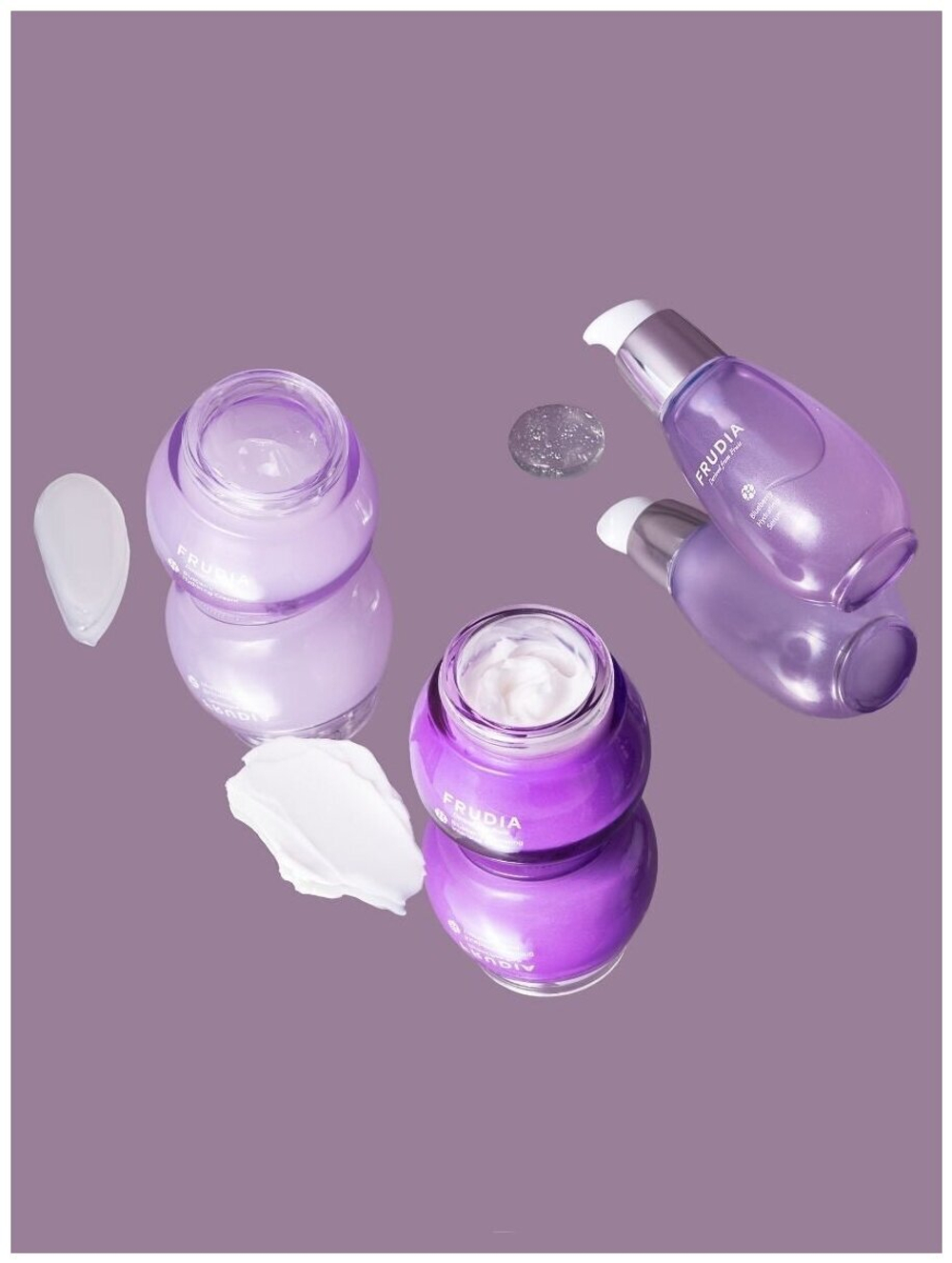 Frudia Blueberry Hydrating Cream Увлажняющий крем для лица с экстрактом черники, 10 мл