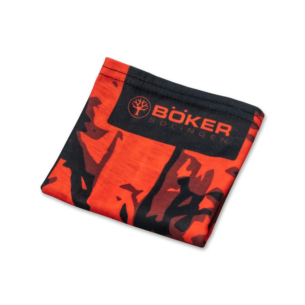Бафф Boker 09BO190 Tube Scarf Treebrand Red