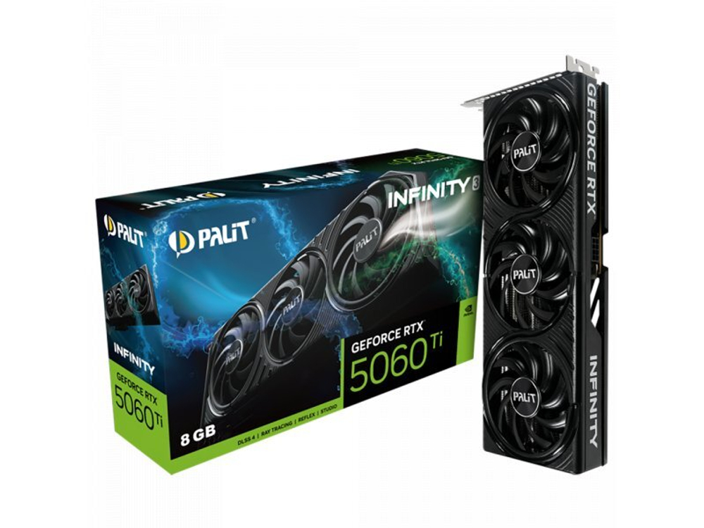 Видеокарта Palit Nvidia GeForce RTX 5060 Ti Infinity [NE7506T019P1-GB2062S]
