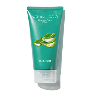 Пенка для умывания с экстрактом алоэ THE SAEM Natural Daily Cleansing Foam Aloe 150 мл