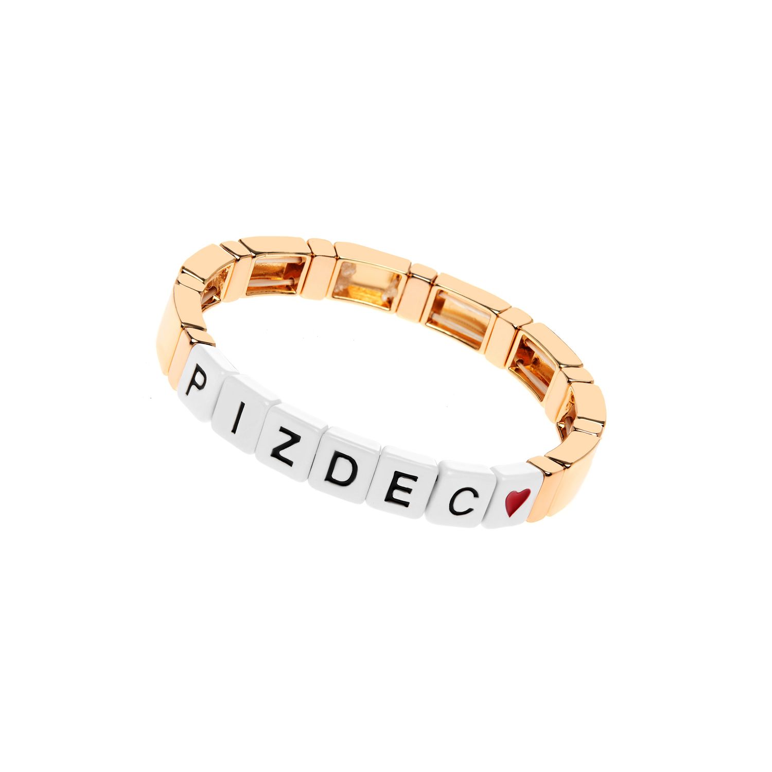 Браслет Personalisation Gold Bracelet – PIZDEC