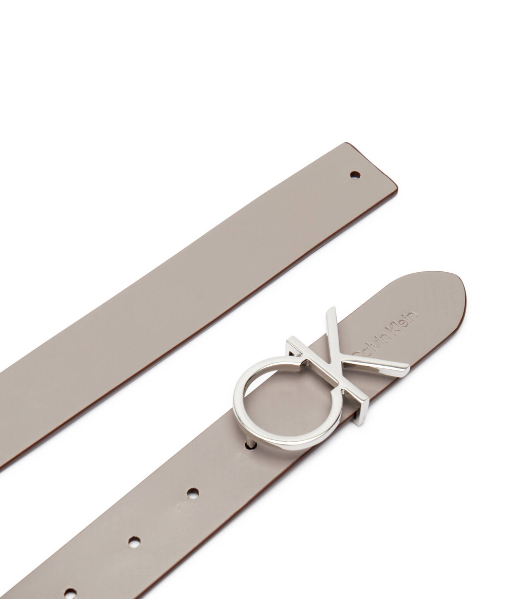 Двухсторонний кожаный ремень Calvin Klein - коричневый(K60K612397)