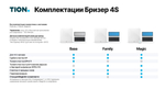 Бризер TION 4S Family