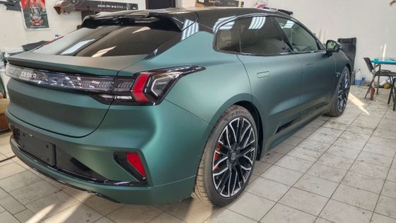 Carbins Color PPF Venom Green MF 12 зеленая сатин матовая цветная полиуретановая защитная антигравийная пленка