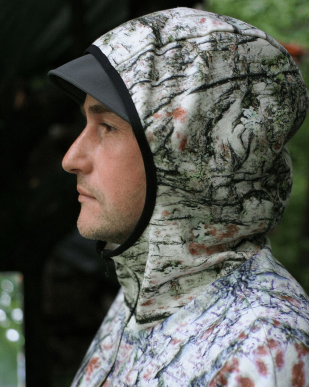 Худи Plushedelica Березки белый