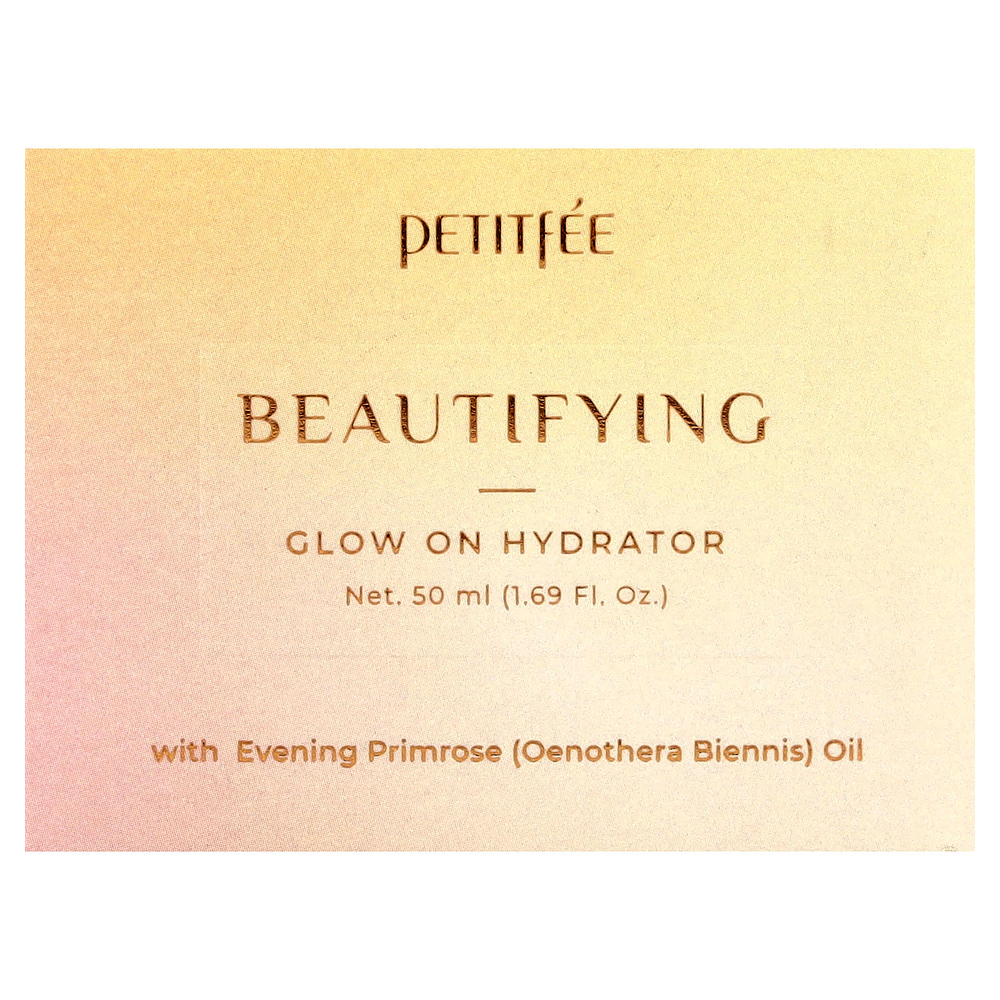 Petitfee, увлажняющий крем для сияния кожи с маслом первоцвета вечернего, 50 мл (1,69 жидк. унции)