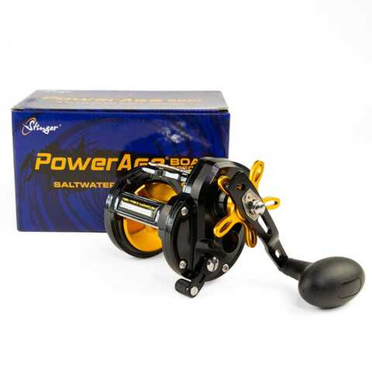 Катушка мультипликаторная Stinger PowerAge Boat 40L (4000, 3+1BB, мет. шпуля)
