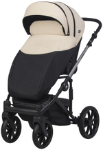 Детская коляска Riko Nano Thermo Ecco 3 в 1 с автокреслом Rant Cruise Black 03 Ivory beige (бежевый)