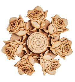 Народные промыслы ДР- 49/ 1 Подставка под горячее 110х10мм