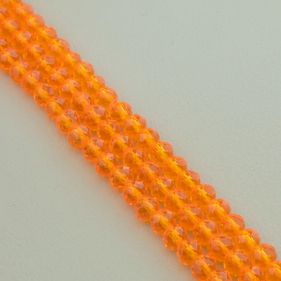 Нитка Чешский хрусталь 45 см. 5,5 мм. (Без замка)