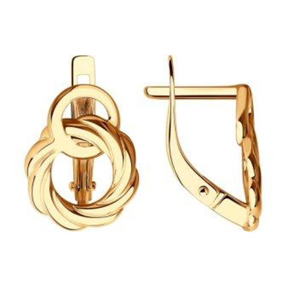 Серьги из золота