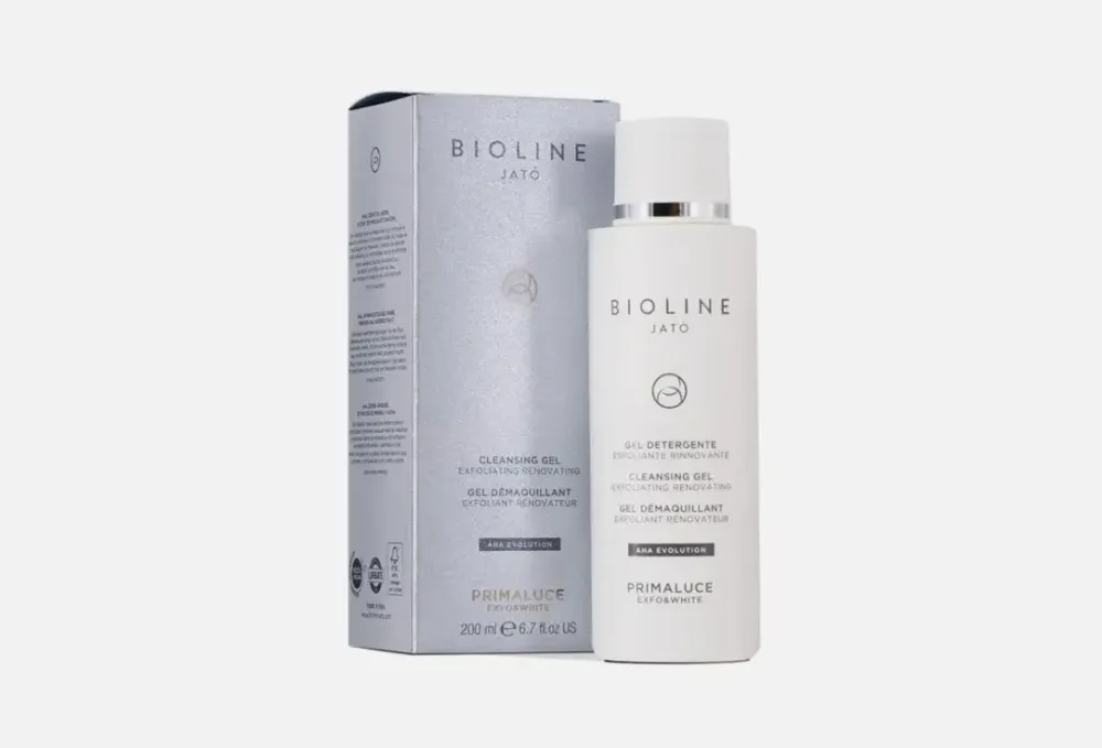 Гель очищающий, отшелушивающий и восстанавливающий BIOLINE JATO Cleansing Gel Exfoliating Renovating 200 мл