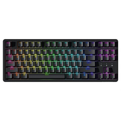 Механическая клавиатура Durgod Cavalry 87 - BLACK, TKL, PBT Double-shot keycaps, Hot-swap, RGB, Kailh turbo-Speed Silver switch (C87-B-KL-SS)