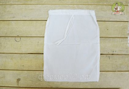 Мешок лавсановый, шнурок, отжим творога, сырного зерна 27х20 см, (V-2,5 л)