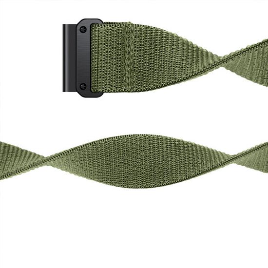 Ремешок TacFit 22 мм. для Garmin Fenix 7 / 6 / 5, Epix 2, Instinct / Instinct 2, Forerunner 9х5, Marq / Marq 2 нейлоновый быстросъемный Велкро (Хаки)