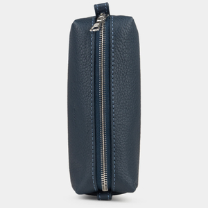 Ключница Coffre из кожи теленка, синего цвета