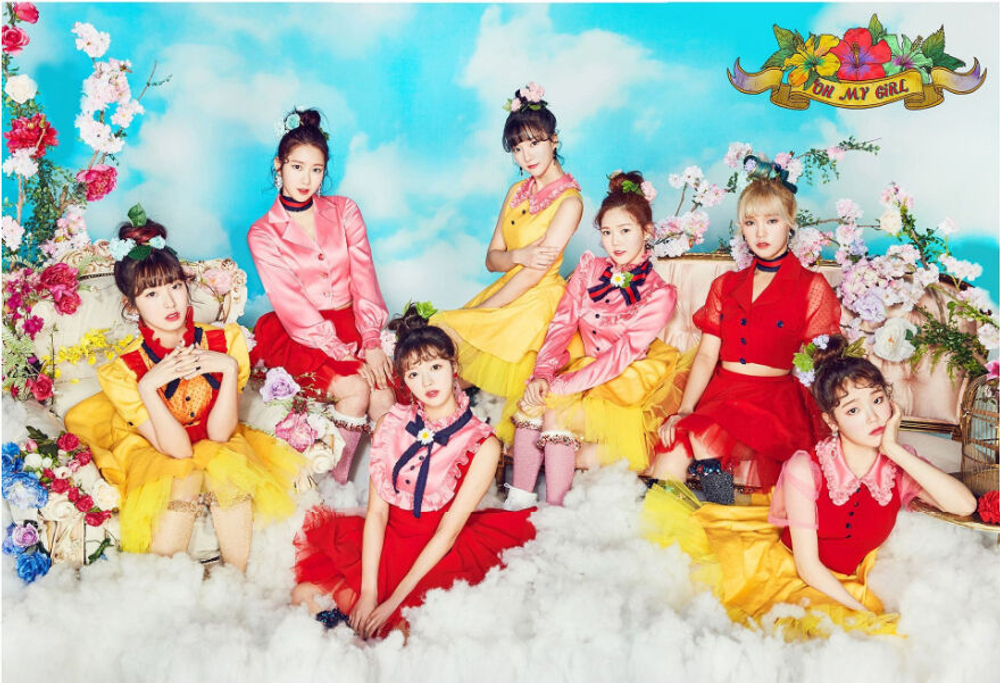 товары OH MY GIRL - COLORING BOOK 4th Mini Album