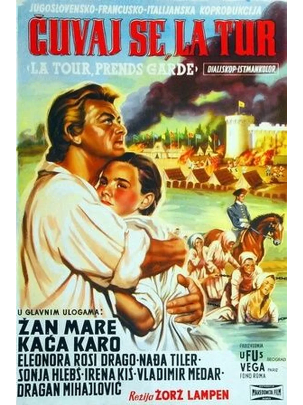 Ля Тур, берегись! (1958) (DVD-R)