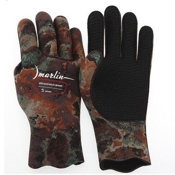 Перчатки Marlin Ultrastretch 5 мм Коричневые